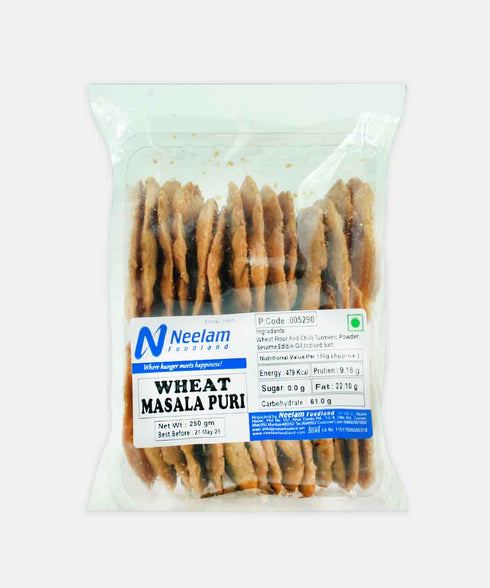 Neelam Foodland Wheat Masala Puri