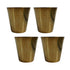 Pure Brass Small Drinking Glass | Pack of 4