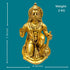 Tamas Brass Lord Hanuman Murti for Home Hindu God Bajrangbali Statue/Idol
