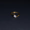 22 Carat Gold Curved With Stone Ring 1.81g by Mahita Collections