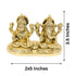 Brass Lakshmi Ganesh Murti for Worship 930g