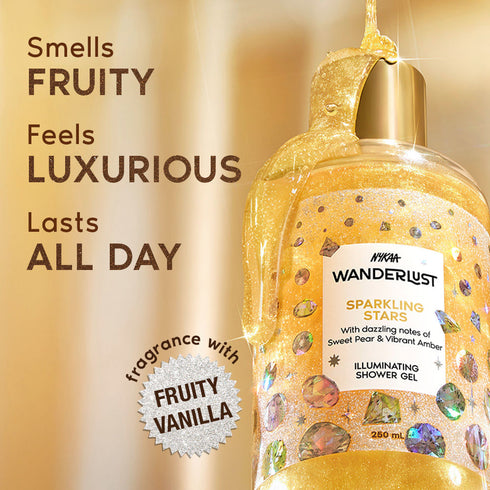 Wanderlust Sparkling Stars Perfume Bodycare Combo