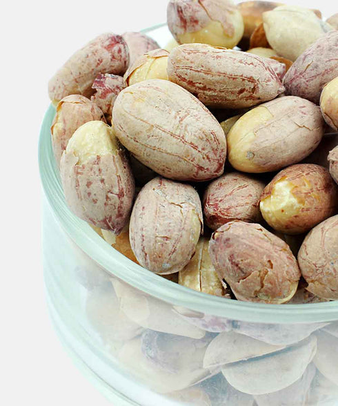Neelam Foodland Bharuj Salted With Skin Peanuts