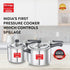 Prestige Svachh Nakshatra Plus Aluminium Pressure Cooker 5 L Combo