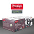 Prestige Apple Duo Plus Hard Anodised Spillage Control Pressure Cooker Black 2 L
