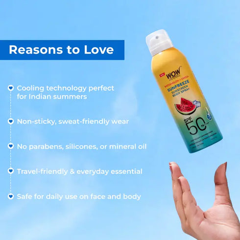 WoW Watermelon Aerosol Sunscreen