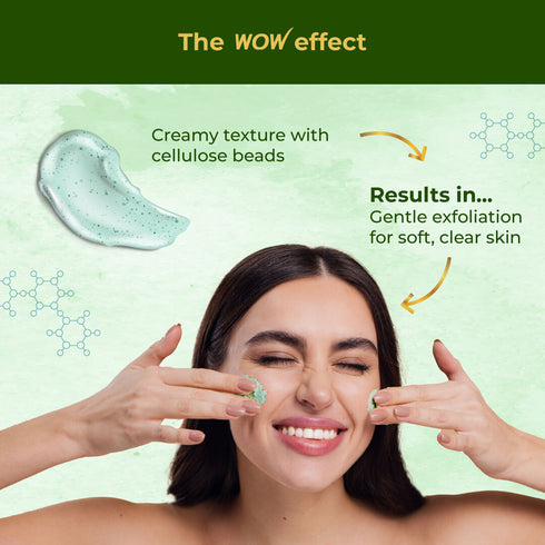 WoW Neem & Hyaluronic Acid Pimple Care Face Scrub