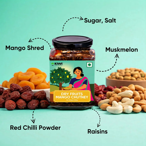 Kiwi Dry Fruits Mango Chutney