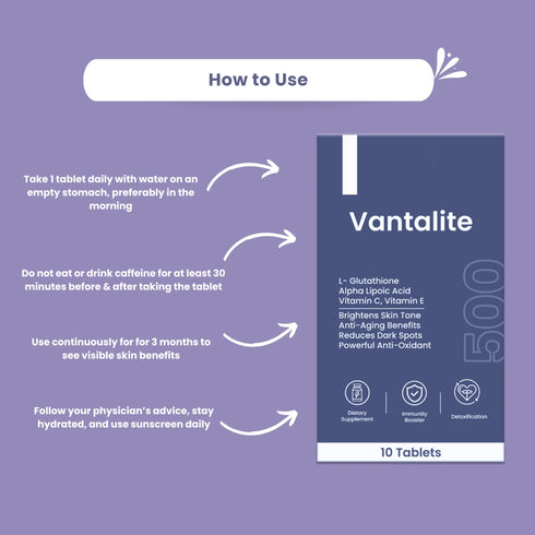 Skinaa Skinaa Vantalite 500mg Tablets