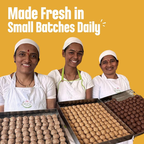 Early Foods Sathu Badam A2 Ghee Laddoos
