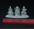 Pure Silver Laxmi Ganesh Saraswathi 54.9g By Mahita Collections