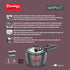 Prestige Apple Duo Plus Hard Anodised Spillage Control Pressure Cooker Black 2 L