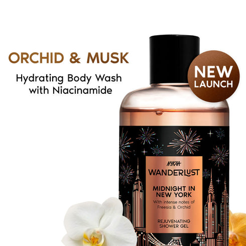 Wanderlust Midnight in New York Hydrating Body Wash