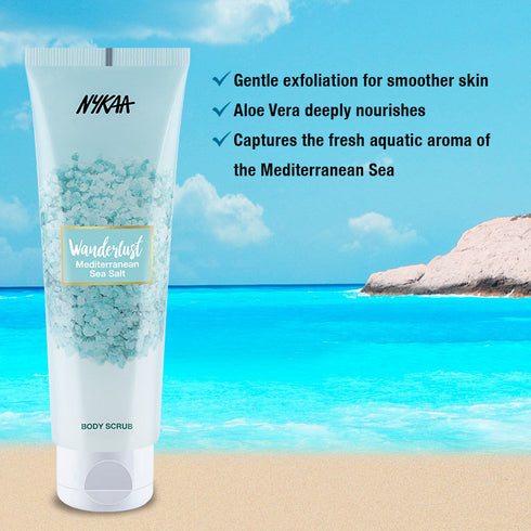 Wanderlust Mediterranean Sea Salt Gel Body Scrub