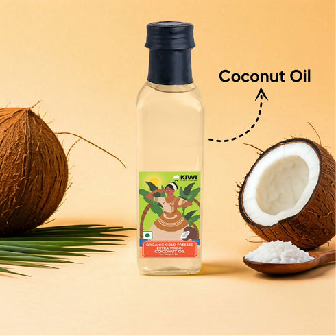 Kiwi Organic Cold Pressed Extra Virgin Coconut Oil