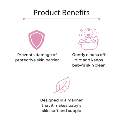 Omorfee India Bloom Baby Hair & Body Wash