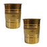 Pure Brass Tumbler Glass | Pack of 2