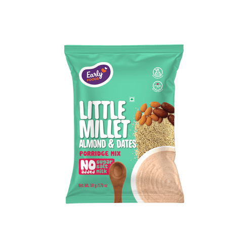 Early Foods Trial Pack Little Millet Almond and Dates Porridge Mix