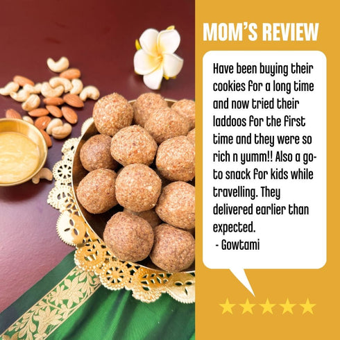 Early Foods Sathu Badam A2 Ghee Laddoos