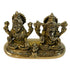 Brass Lakshmi Ganesh Murti for Worship 930g