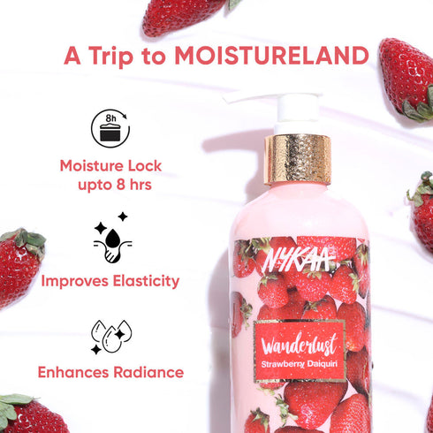 Wanderlust Strawberry Daiquiri Fruity Fragrance Moisturising Body Lotion