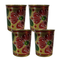 Pure Brass Handcrafted Tumbler Glass | Pack of 4