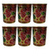 Pure Brass Handcrafted Tumbler Glass | Pack of 6