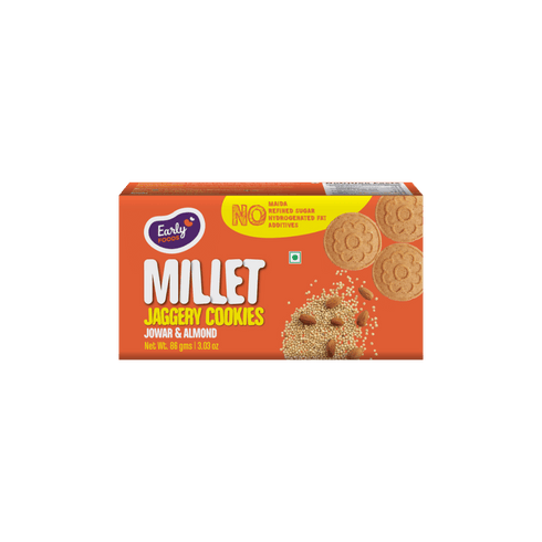 Early Foods Chota Pack Jowar Almond Jaggery Cookies