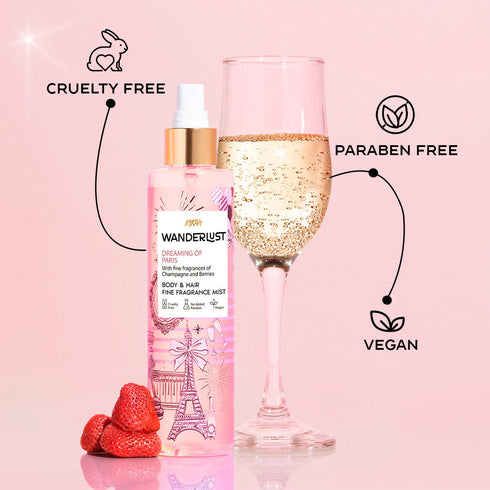 Wanderlust Dreaming of Paris Fruity Perfume Mist