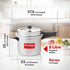 Prestige 5 Litre Aluminium Popular Svachh Outer Lid Pressure Cooker 5 L