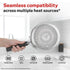 Prestige Nakshatra Plus Svachh Aluminium Spillage Control Pressure Cooker 3 L Silver