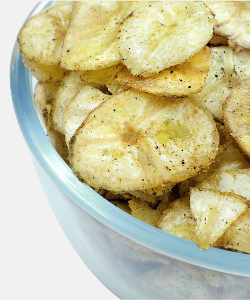Neelam Foodland Extra Thin Banana Chips Black Pepper