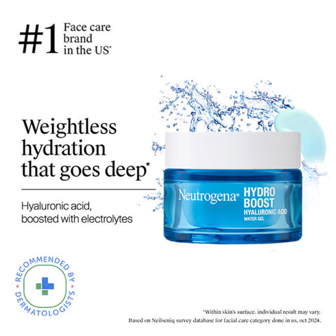 Neutrogena Hydro Boost Hyaluronic Acid Water Gel Light Face Moisturizer