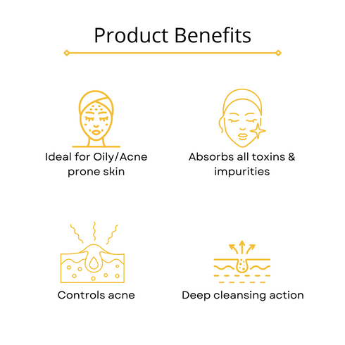Omorfee India Purifying Face Pack (Oily and Acne-Prone Skin)