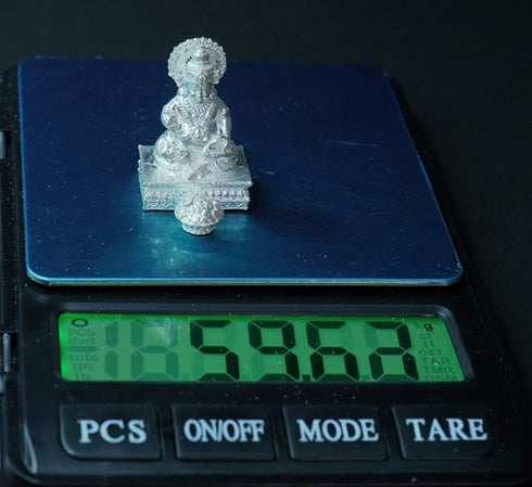 Pure Silver Kubera 59.63g By Mahita Collections