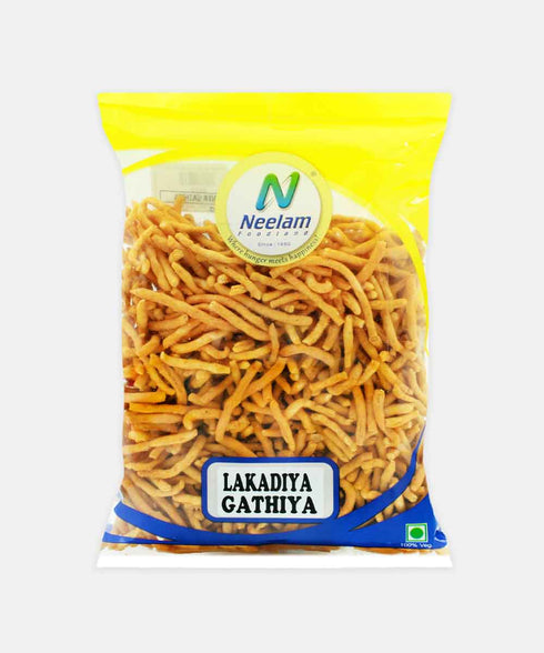 Neelam Foodland Home Made Lakadiya Gathiya