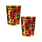 Pure Brass Handcrafted Tumbler Glass | Pack of 2