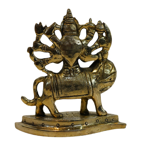 Brass Durga Idol for Home Temple Décor 408g
