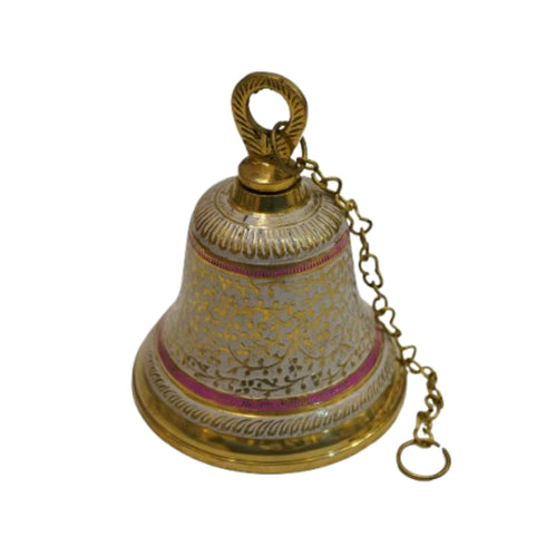 Decorative Brass Temple Bell 836g