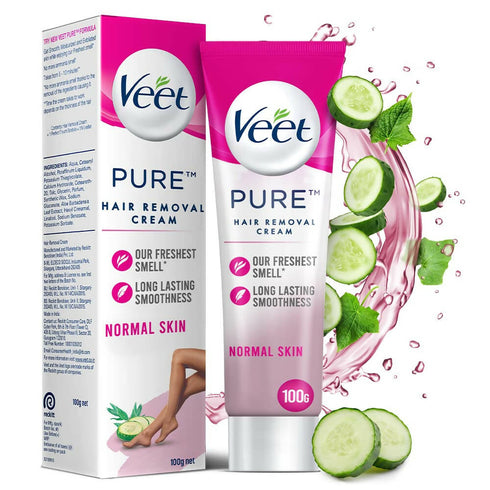 Veet Pure Hair Removal Cream for Women | Normal Skin