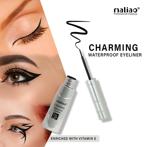 Maliao Charming Liquid Waterproof Super Eyeliner Black