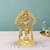 Brass Krishna Standing Darbar Sf Yellow 5.13Kg