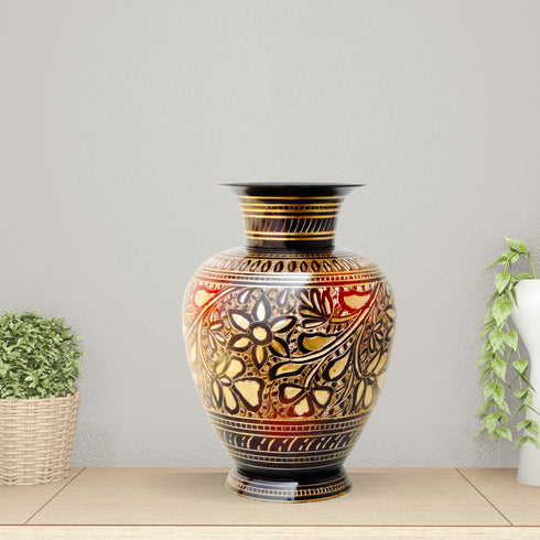 Brass Home And Garden Flower Pot 0.96Kg