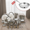Vinod 58 Pieces Laser Dinner Set with Complimentary Doniv Frypan Ideal Gifting Choice for Weddings and Anniversaries