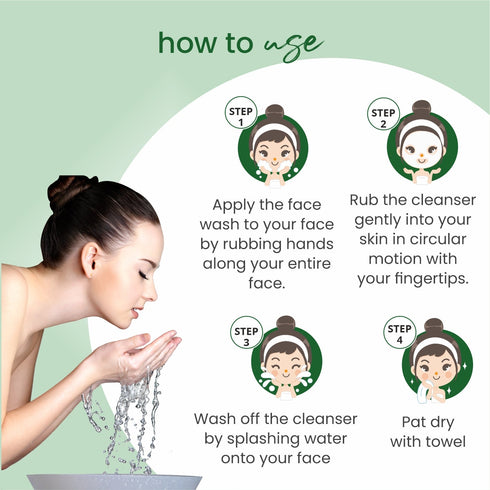 Aloe vera Neem Tulsi Face Wash