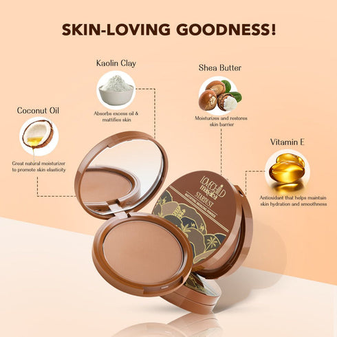 LoveChild Retro | Stardust Mattifying Bronzing Powder Brown