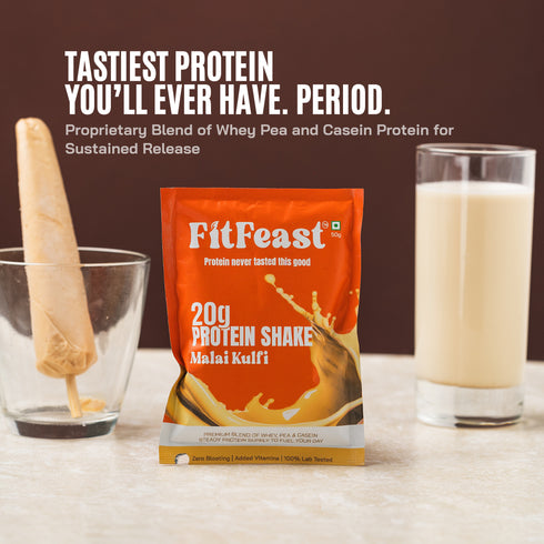 Fitfeast Axar’s Snack & Shake Combo – 12 Sachets + 4 Protein Chips