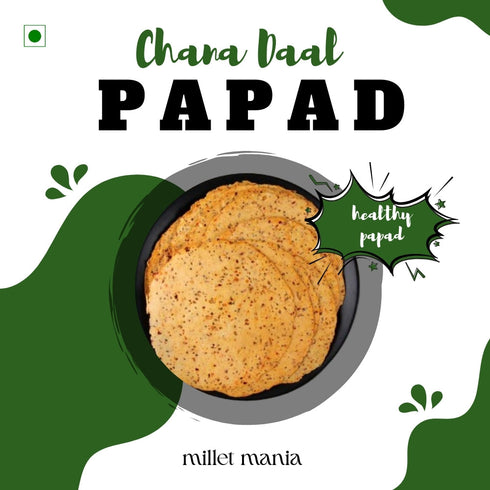 Millet Mania Chana Papad