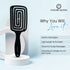 Colors Queen Rectangular Hair Brush | 1 PC