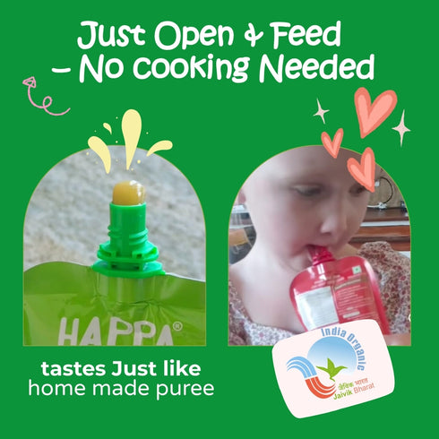 Happa Healthy Baby Food Puree